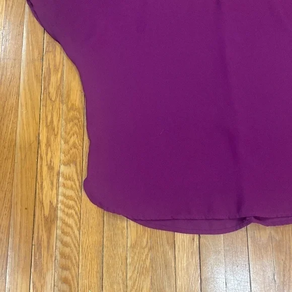 Cold Shoulder Top Purple - Picture 5 of 10